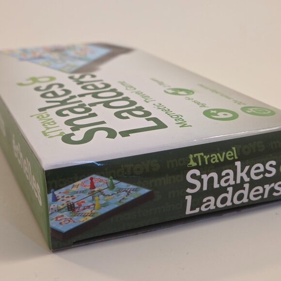 Travel Snakes & Ladders – Magnetic Game, NEW, 6+ - Picture 3 of 4